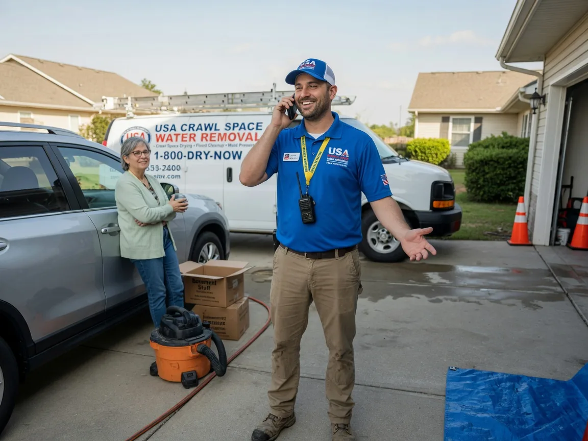 Crawl Space Water Removal Bardstown, KY FAQs